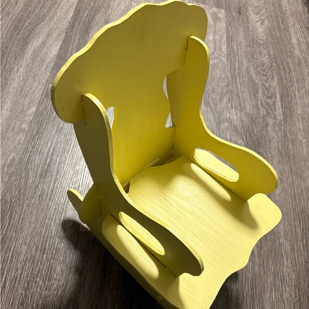 Doll Rocking Chair and Pattern